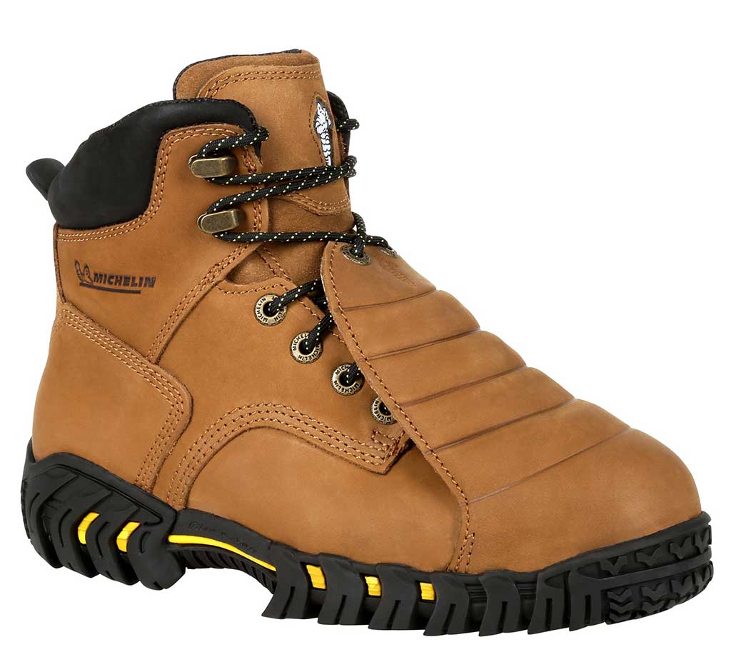 Michelin Men's Sledge Steel Toe Metatarsal Guard 6 Inch Work Boot
