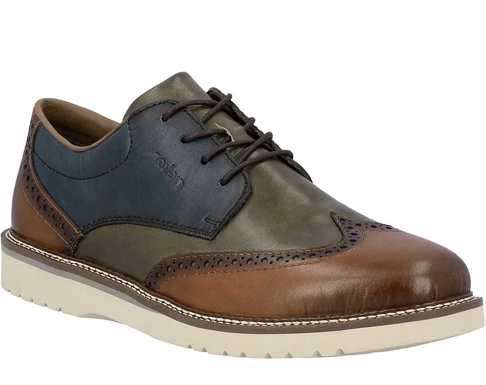 Rieker Men's 04504 Alan Wingtip Oxfords