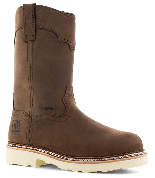 Frye Supply Men's 10 Inch Wellington Work Boot WP ST SR EH