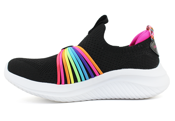 Skechers Kids Ultra Flex 3.0 Rainbow Speed Sneakers