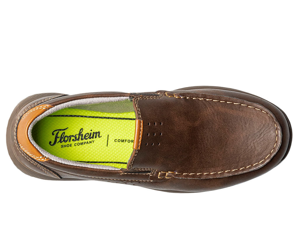 Florsheim Kids Crossover Jr. Moc Toe Slip-On Sneakers