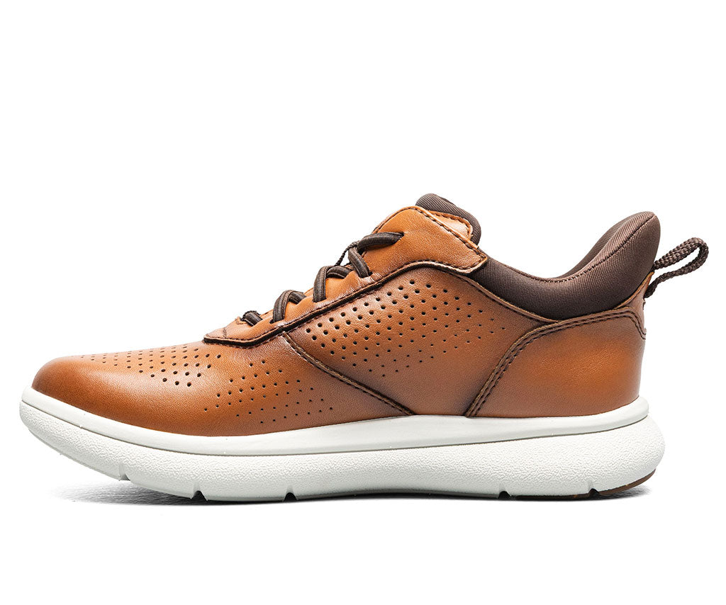 Florsheim Kids Fleet Jr. Perf Toe Elastic Lace Sneaker