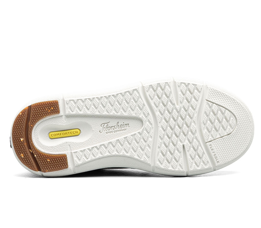 Florsheim Kids Fleet Jr. Perf Toe Elastic Lace Sneaker