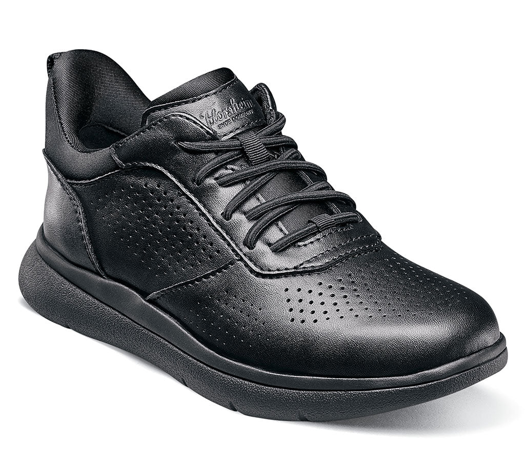 Florsheim Kids Fleet Jr. Perf Toe Elastic Lace Sneaker