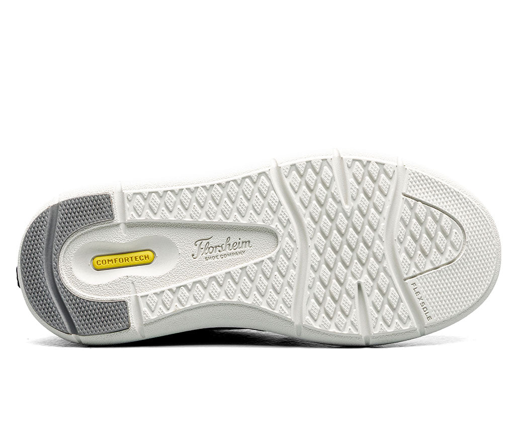 Florsheim Kids Fleet Jr. Perf Toe Elastic Lace Sneaker