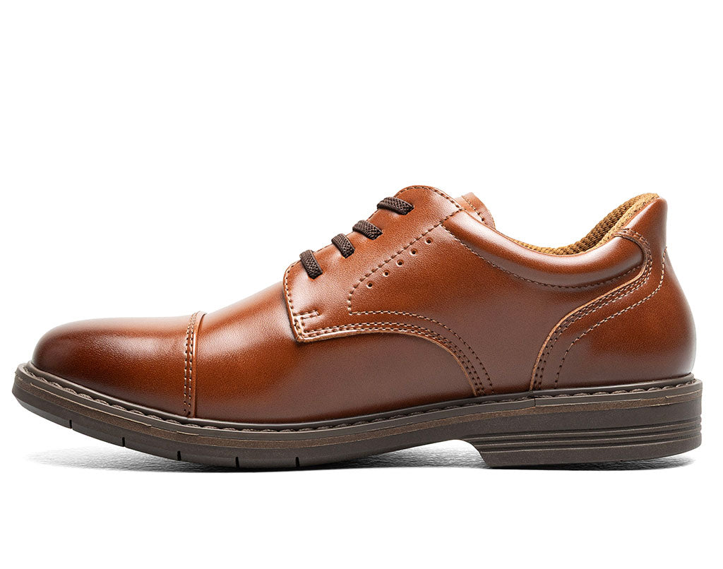 Florsheim Kids Highrise Jr. Elastic Cap Toe Hands Free Oxfords