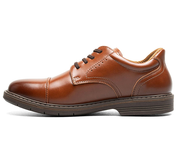 Florsheim Kids Highrise Jr. Elastic Cap Toe Hands Free Oxfords