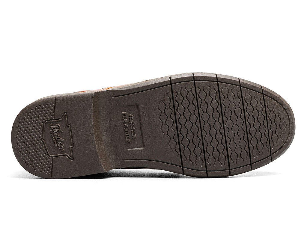Florsheim Kids Highrise Jr. Elastic Cap Toe Hands Free Oxfords