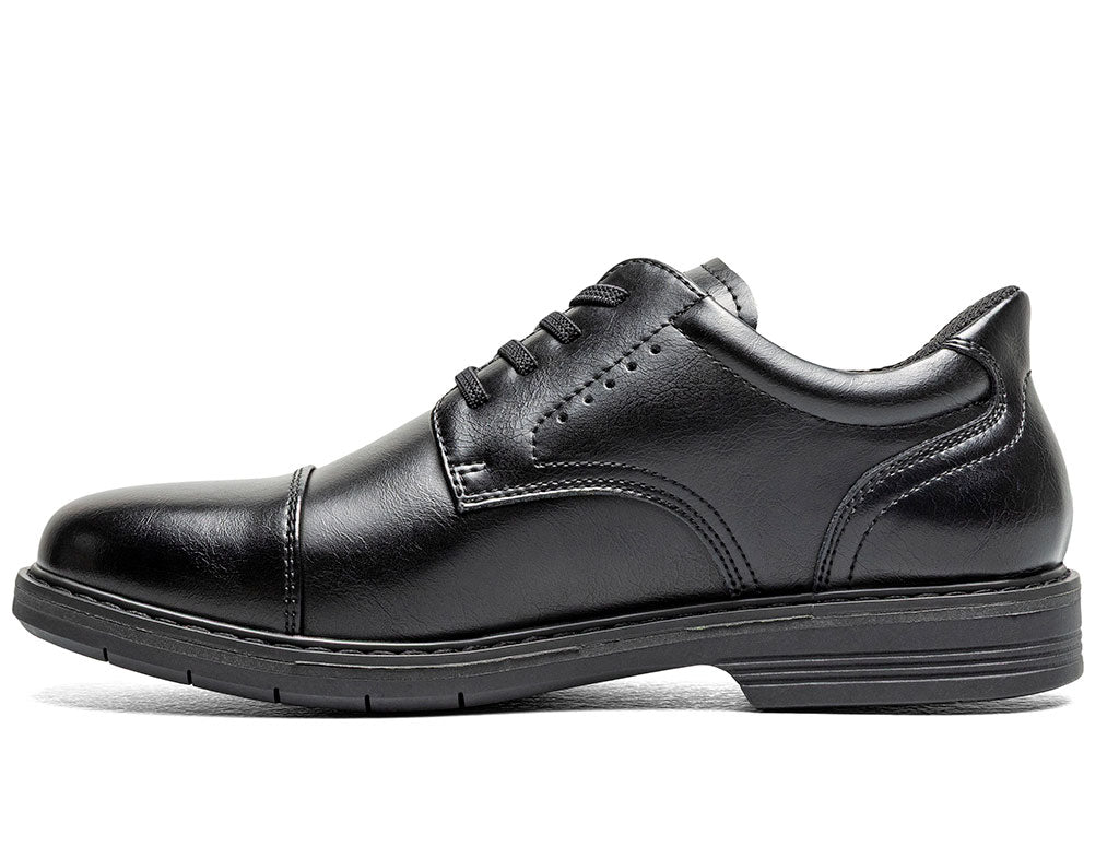 Florsheim Kids Highrise Jr. Elastic Cap Toe Hands Free Oxfords