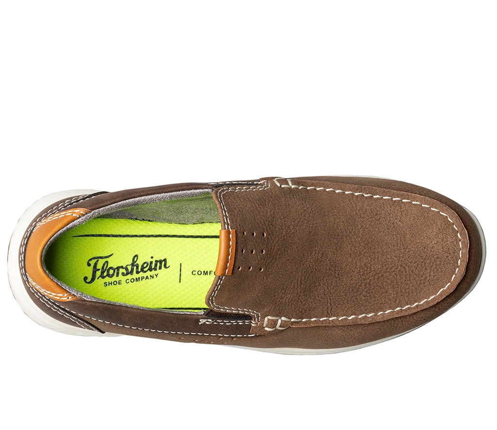 Florsheim Kids Crossover Jr. Moc Toe Slip-On Sneaker