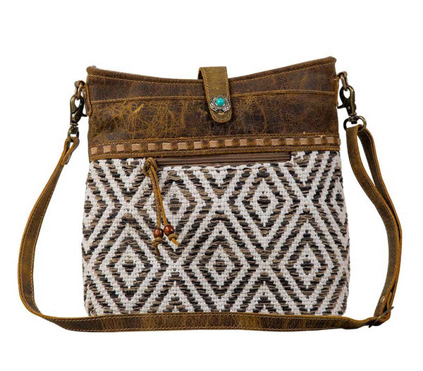 Myra Bag Sand Weaver Shoulder Bag