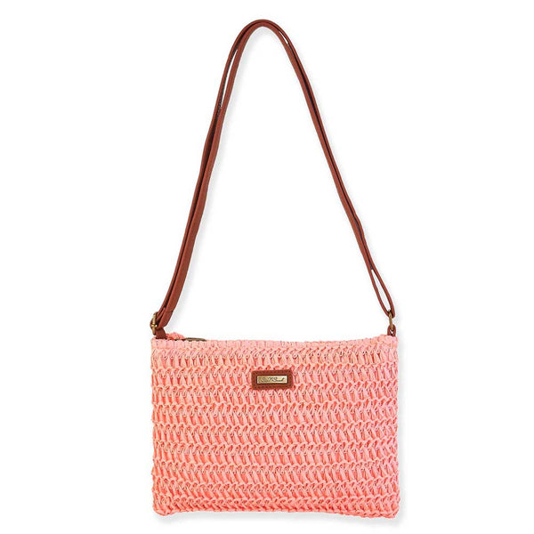 Sun And Sand Brynn Natural Crochet Crossbody
