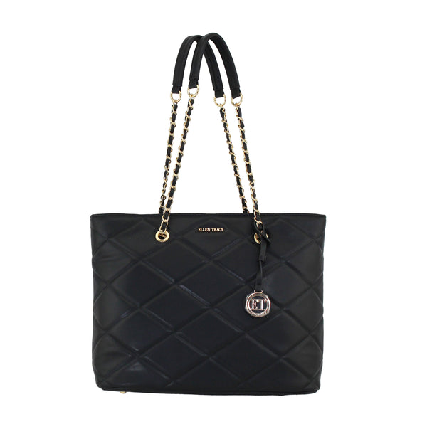 Ellen Tracy Quilt Tote