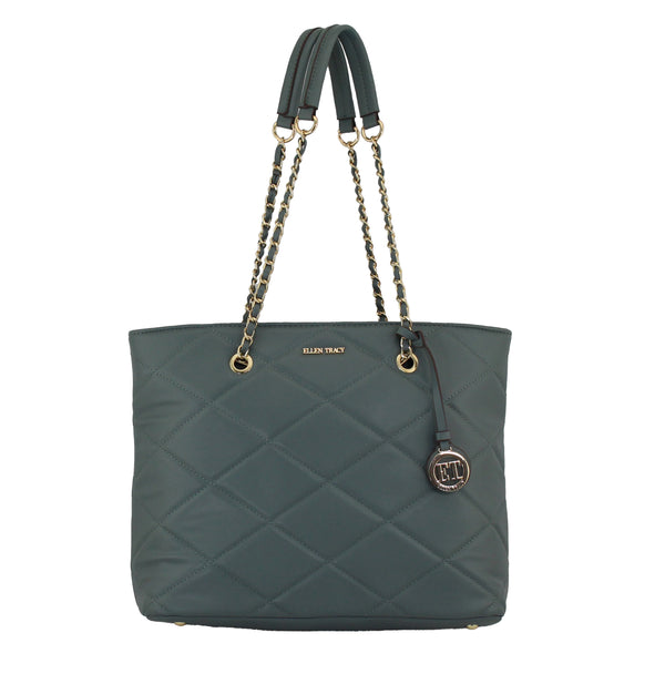 Ellen Tracy Quilt Tote