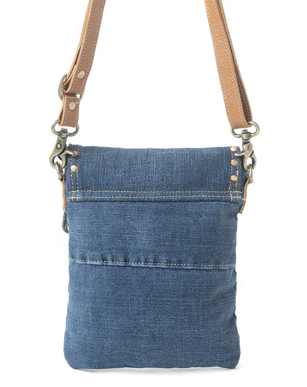 Myra Bag Dahlia Denim Crossbody