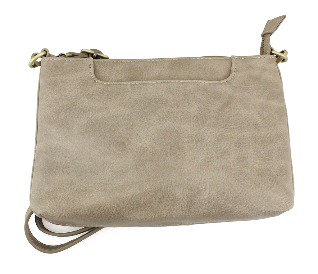 Joy Susan Lovey Top Zip Crossbody Bag