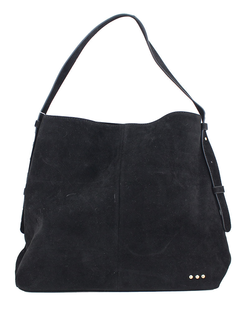Pretty Simple Evie Suede Hobo Bag