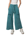 Easel Mineral Wash Knit Cargo Pants