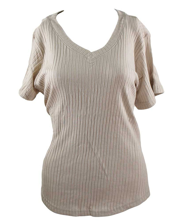 Stillwater Supply Co. V-Neck Short Sleeve Top