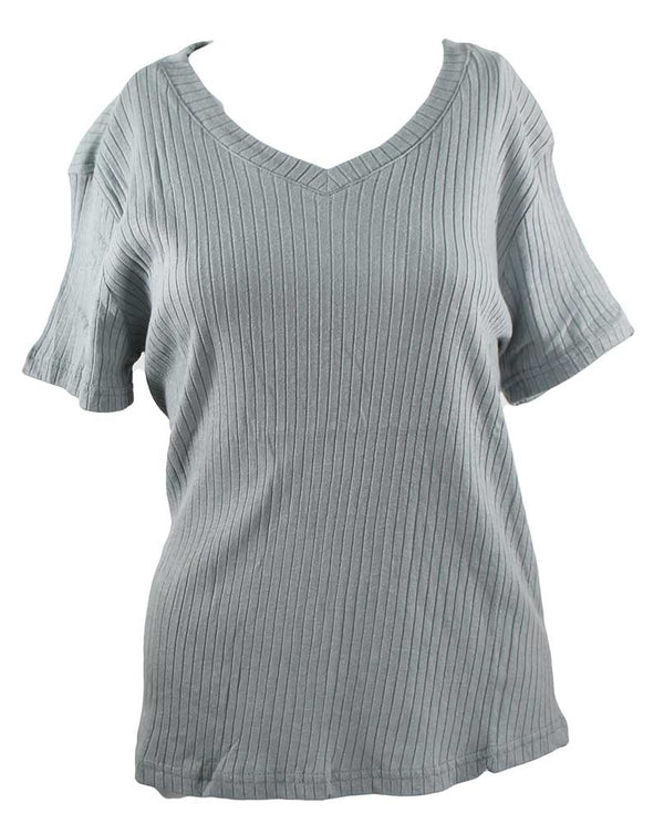 Stillwater Supply Co. V-Neck Short Sleeve Top