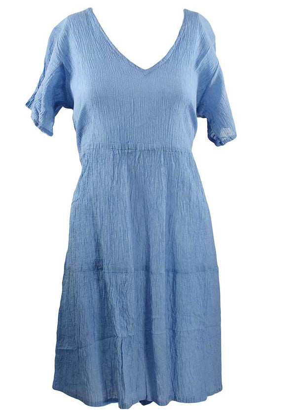 Stillwater Supply Co. Crepe Trered Dress