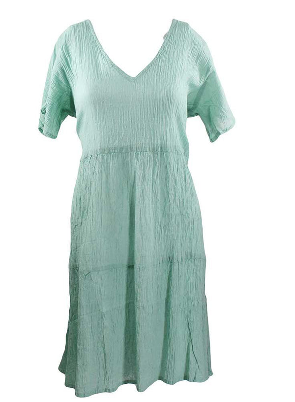 Stillwater Supply Co. Crepe Trered Dress