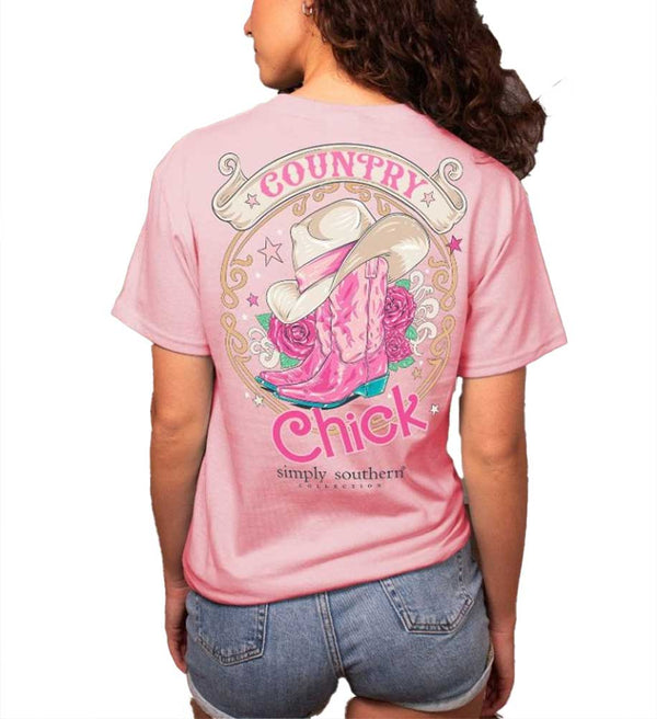 Simply Southern Country Chick T-Shirt