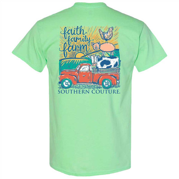 Southern Couture Faith Family Farm T-Shirt
