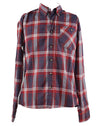 Stillwater Supply Co. Men's Indigo Washed Yarn Dyed Plaid