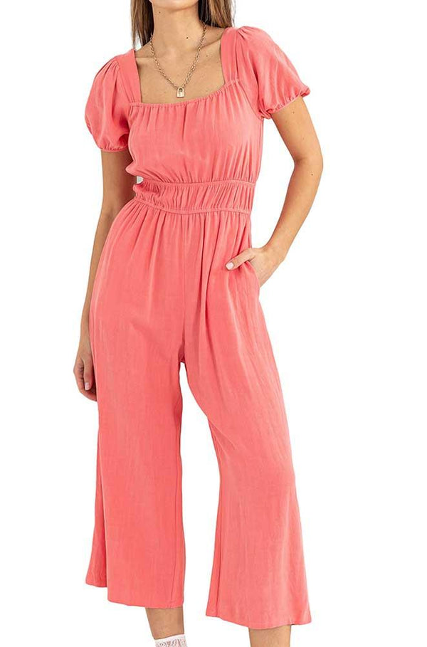 Hyfve Linen Blend Jumpsuit