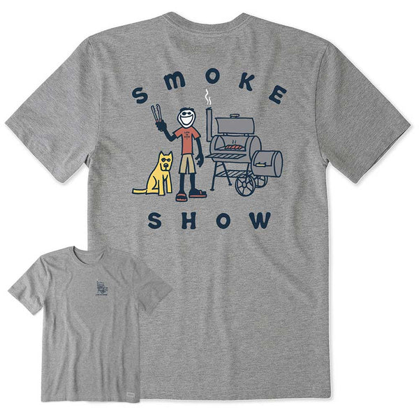 Life Is Good Jake & Rocket Smoker T-Shirt