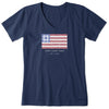 Life Is Good Home Sweet Flag T-Shirt