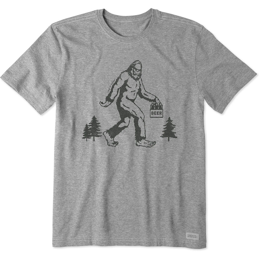 Life Is Good Big Foot Hike T-Shirt