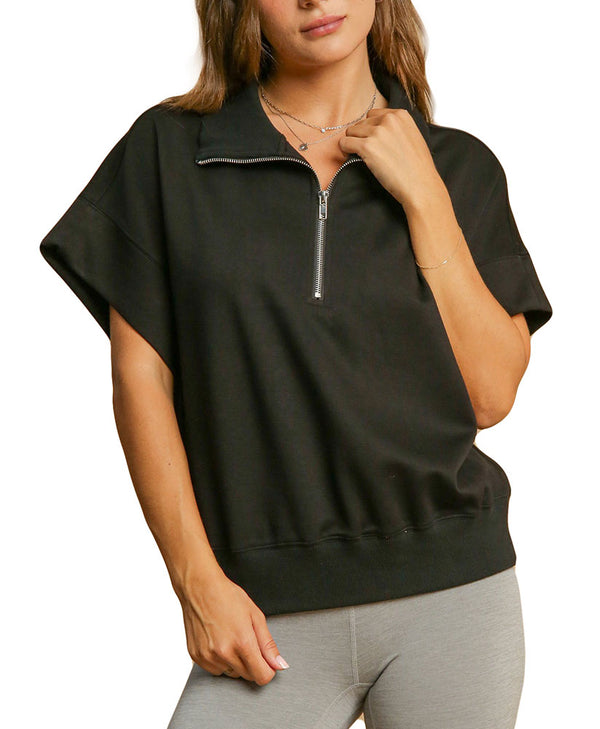 Umgee USA Buttery Soft Knit Sweatshirt