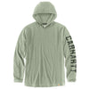 Carhartt Men's Force RF LS Logo Hoodie