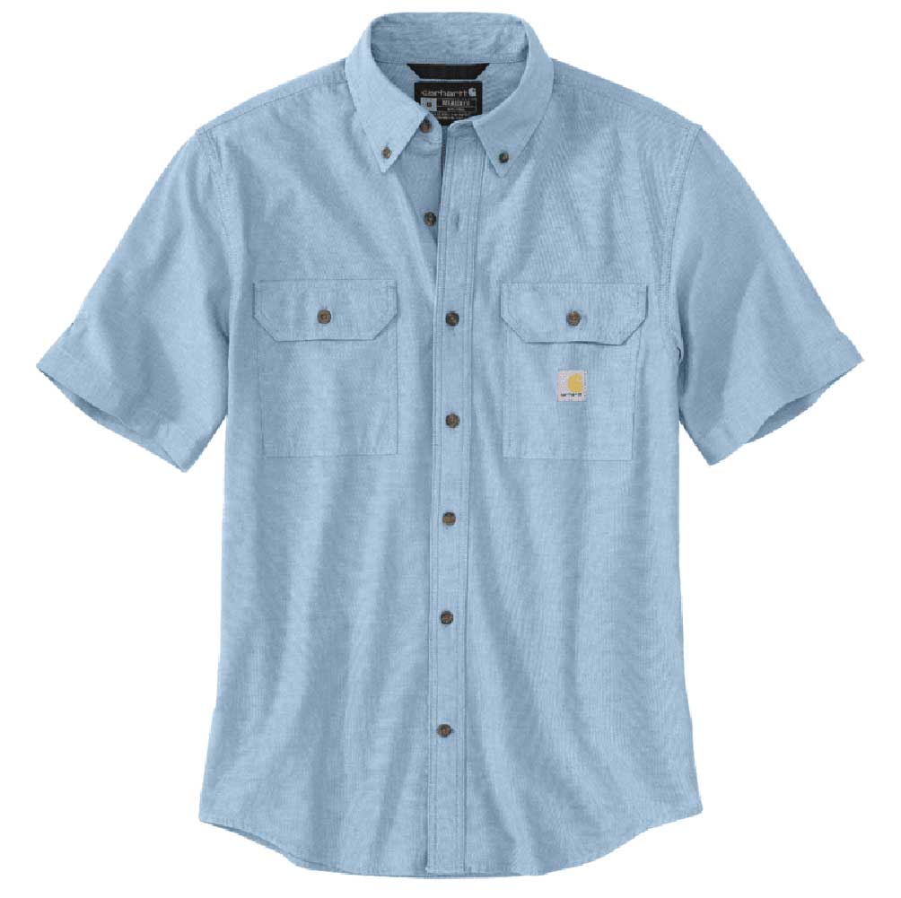 Carhartt Loose Fit Midweight Chambray Short-Sleeve Shirt
