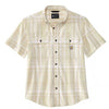 Carhartt Loose Fit Midweight Short-Sleeve Plaid Shirt