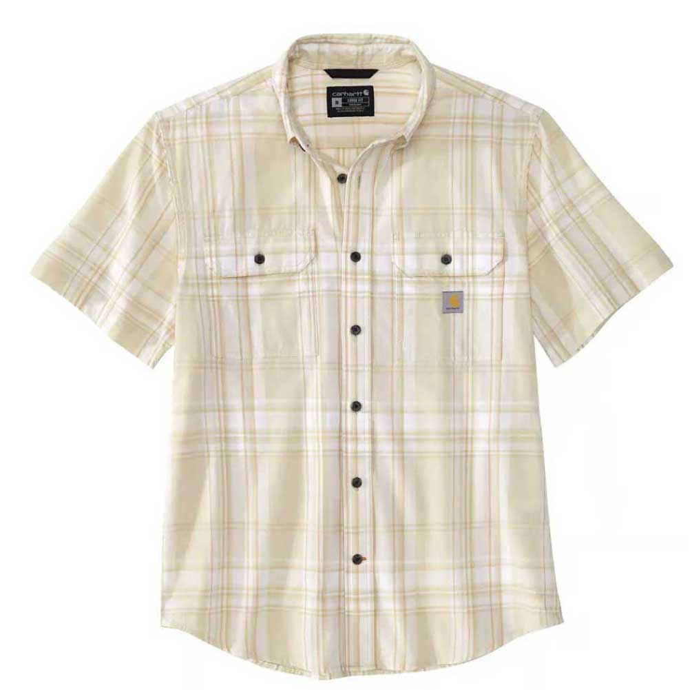 Carhartt Loose Fit Midweight Short-Sleeve Plaid Shirt