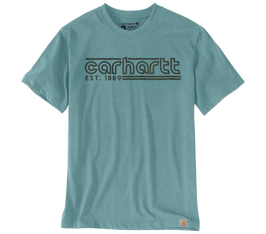 Carhartt Relaxed Fit Lightweight Short-Sleeve Logo Graphic T-Shirt