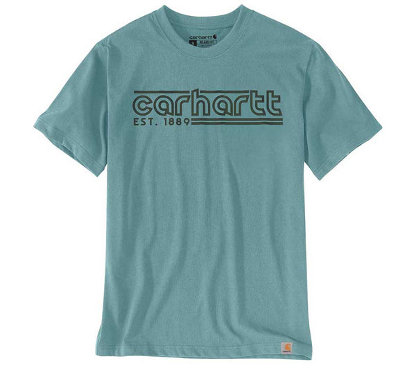 Carhartt Relaxed Fit Lightweight Short-Sleeve Logo Graphic T-Shirt