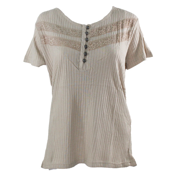 Stillwater Supply Co. Ladies Lace Trim Henly