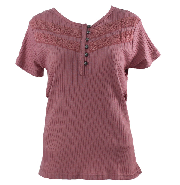 Stillwater Supply Co. Ladies Lace Trim Henly