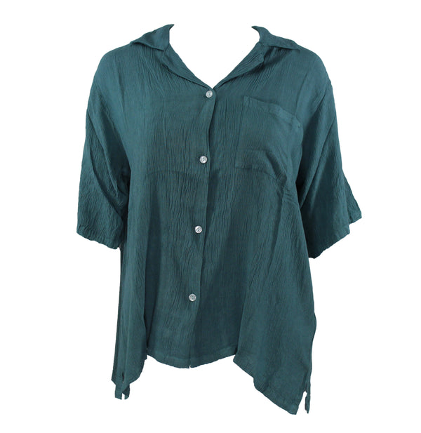 Stillwater Supply Co. Ladies Rayon Crepe Camp Shirt