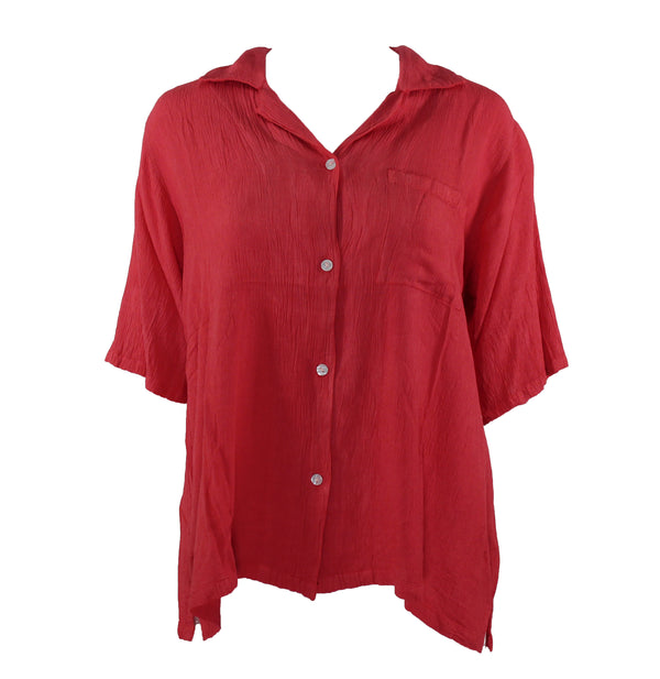Stillwater Supply Co. Ladies Rayon Crepe Camp Shirt