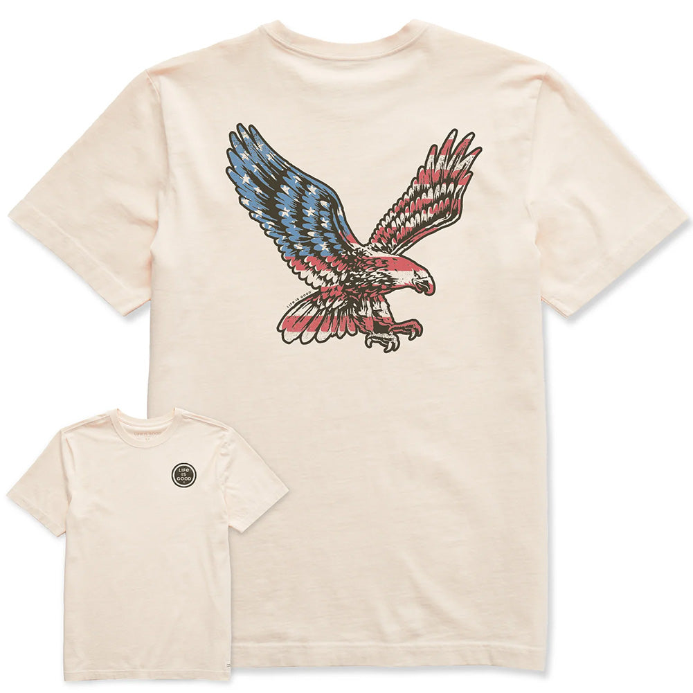 Life Is Good Men's Eagle T-Shirt