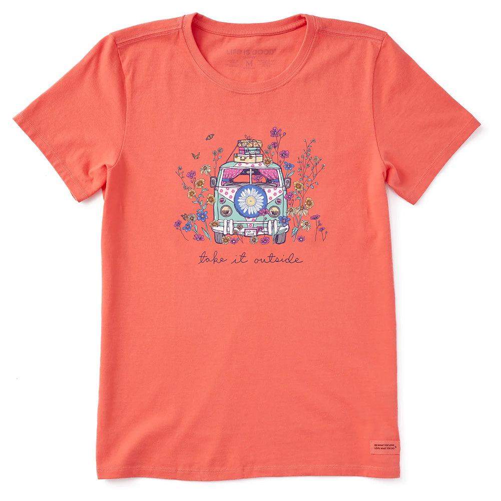 Life Is Good Women'S Van Crush Lite T-Shirt