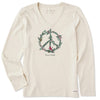 Life Is Good Mens Winter Pines Peace on Earth Crusher-LITE T-Shirt