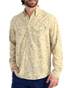 Huk KC Print Tide Point Button Down