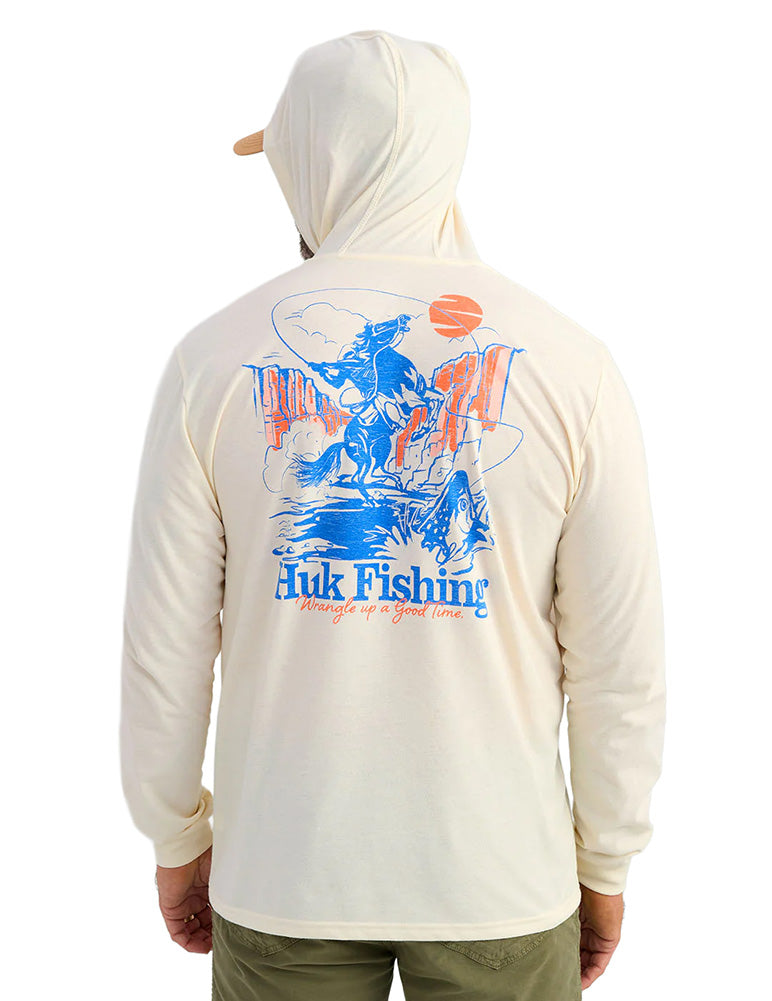 Huk Trout Wrangle Hoodie T-Shirt