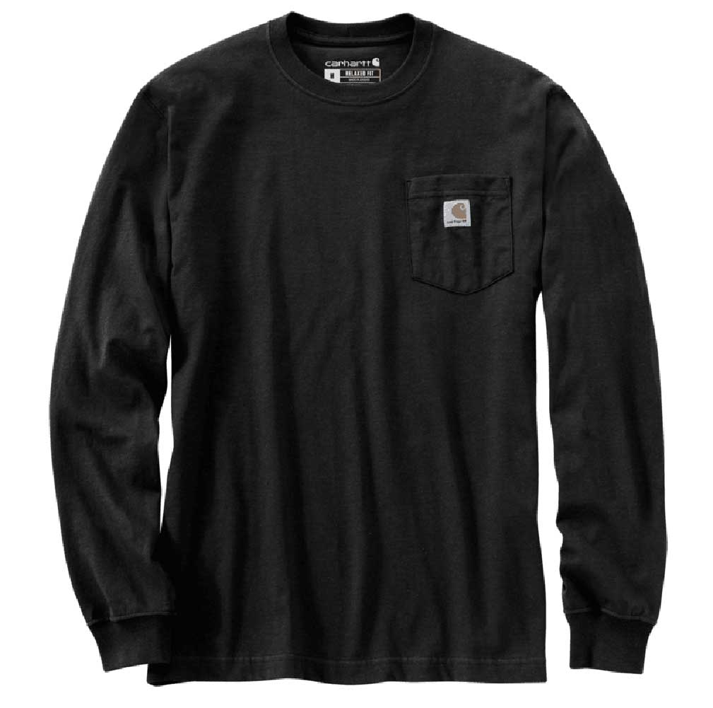 Carhartt Relaxed Fit Heavyweight Long-Sleeve Pocket C Graphic T-Shirt